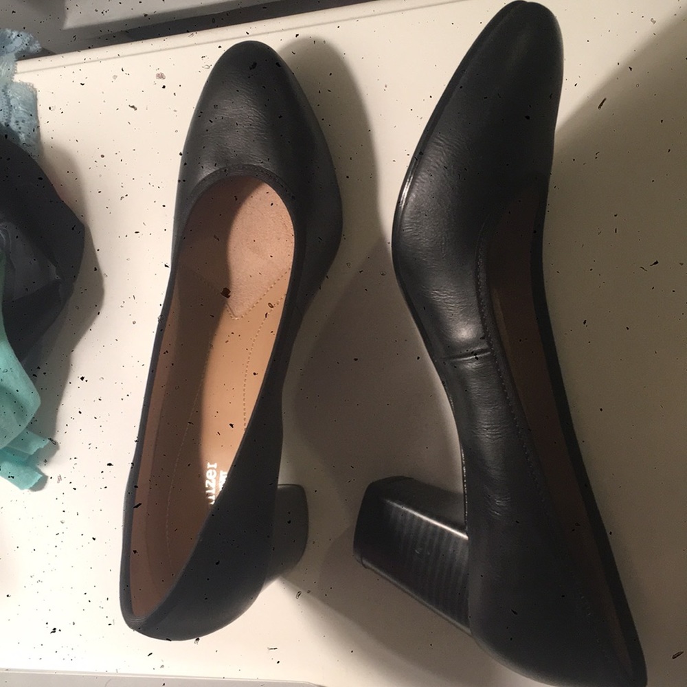 Black heels